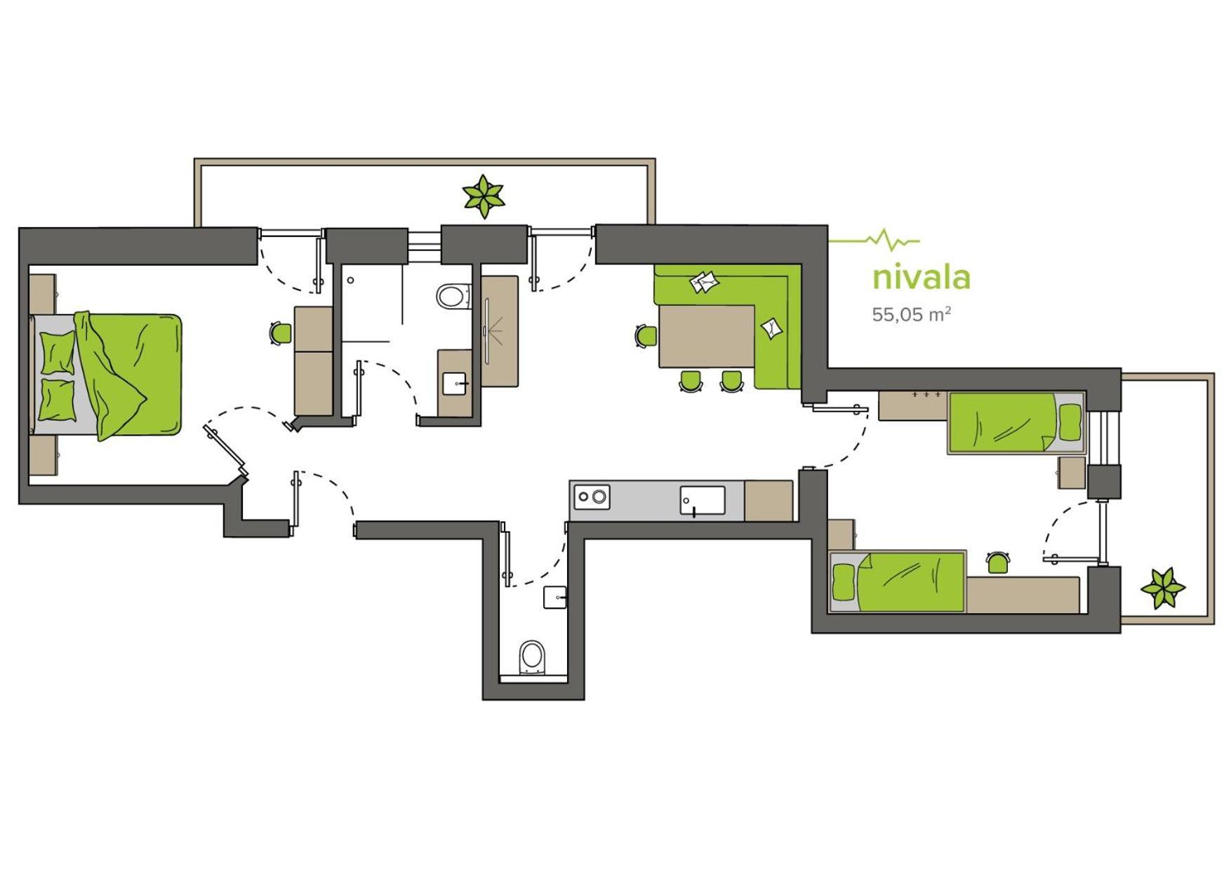 Living Miramor Racines Exterior foto